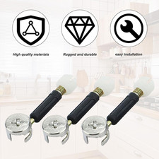 46 Sets(138 Pcs) Furniture Hardware Fittings: M15 Eccentric Cam Lock Nut for Ca