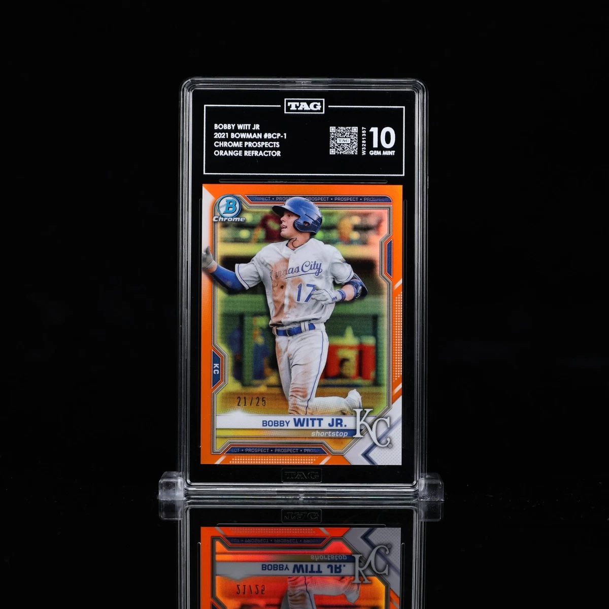 Bobby Witt Baseball Serial Numbered Sports Trading Cards