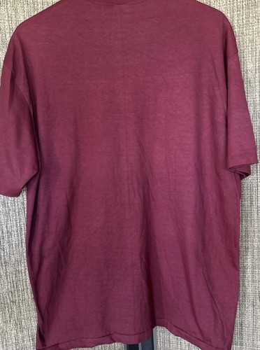 Vtg 1981 Opus 2 Hi Cru By Stedman Men’s XL Shirt Maroon I Ran For The Honolulu S - Picture 10 of 13
