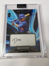 2024 Wild Card Metallix Baseball Diego Mosquera Auto /5 New York Mets 