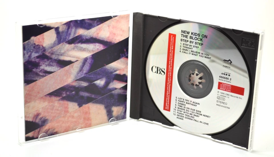 New Kids on the Block - Step by step (CD 1990) - Bild 2 von 3