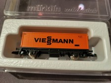 ★★★ MÄRKLIN MINI-CLUB ★ CONTAINER CARRELLO PUBBLICITARIO VIESSMANN ★ NUOVO & INUTILIZZATO ★★★