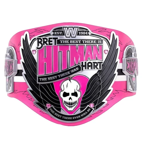 Bret Hart Wrestling Belts