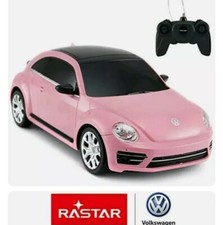 NEWBEETLE Girl Genuine Volkswagen Replica Pink Remote Control Car 
