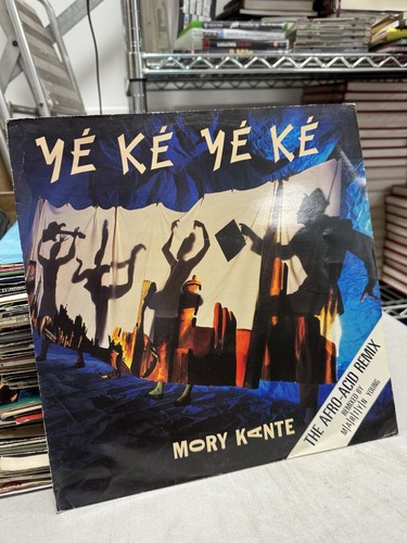Mory Kante Ye Ke Yé Ké Vinyl 12" The Afro Acid Remix 1988 Single Record Tribal