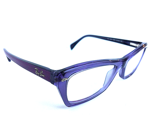 Neu Ray-Ban RB 51mm 51-16-135 Lila Klar Damen Brille Brillengestell - Bild 6 von 13