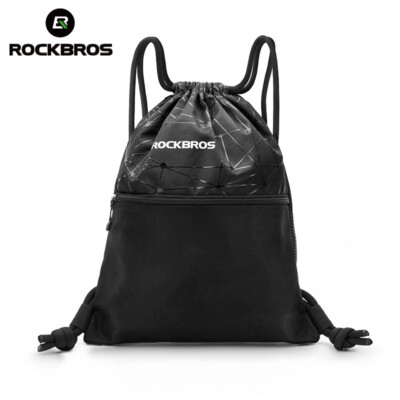 RockBros Men Women Gym Bag Drawstring High Capacity Backpack