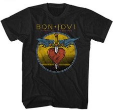 BON JOVI YOU GIVE LOVE A BAD NAME Glam Hair Metal Rock Band Concert T-Shirt