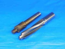 2 PCS ABOUT 5/8 O.D. HSS COUNTERBORES 5/8  1/2 SHANK DIAMETERS .5 .625 TOOLING