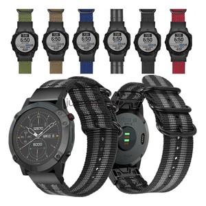 20mm 22mm 26mm Military Nylon Watch Band Strap For Garmin Fenix 6/6X/6S/5/5X/5S  | eBay