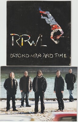 RARE Advance CD RPWL Beyond man and time 2011 YOGI LANG + Promo Karte