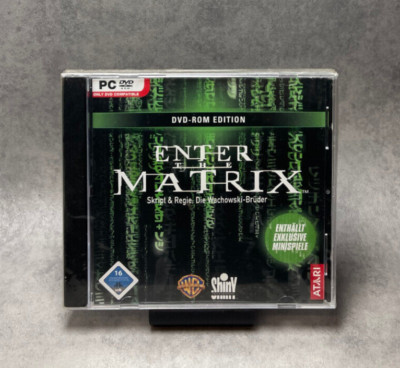 Enter The Matrix - DVD-Rom Edition - für PC - Computer - Neu - Rarität