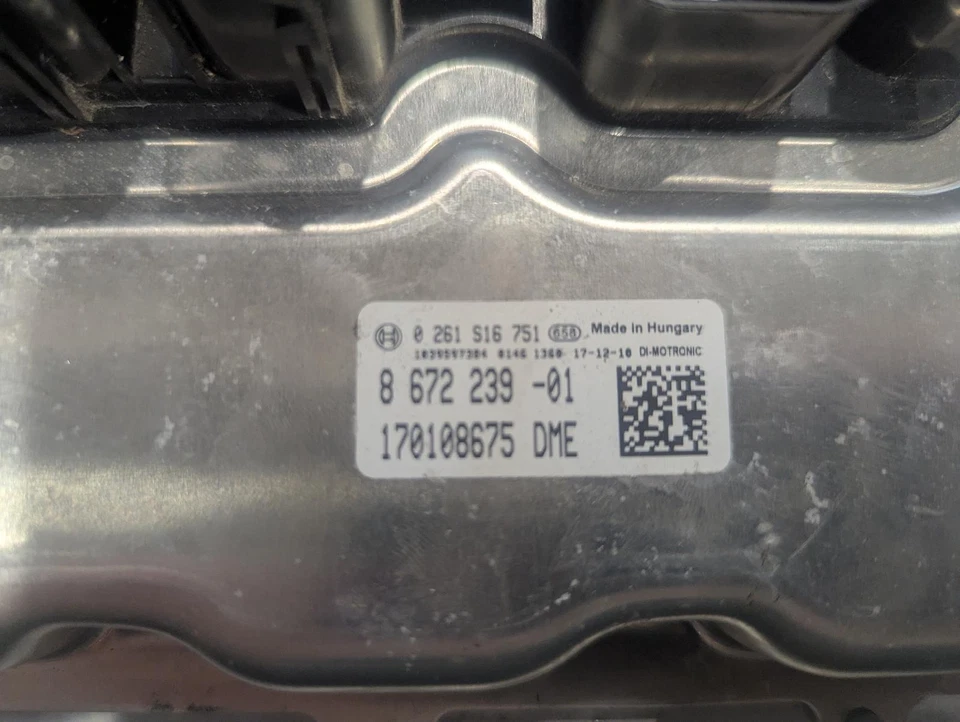 15 16 17 18 X5M Módulo de Control Electrónico Derecho; (4.4L, Twin Turbo) 12148672239 Foto 3 de 4
