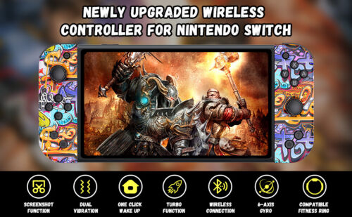 Juego de 2 2024 NUEVO para Nintendo Switch Joy Con Lite Controller Wireless Gamepad - Imagen 8 de 31