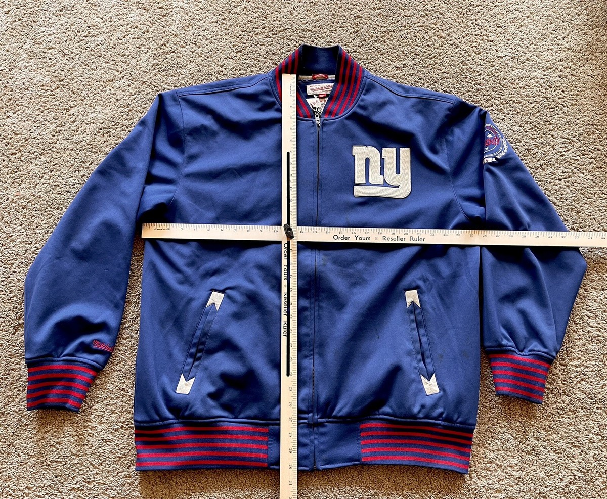 New York Giants Jacket Mens 2XL Mitchell And Ness 1925 Throwback