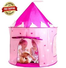 Casa Para Ni as Tienda De Campa a Con Luces Ni a Princessa Rosada Tienda Jugar