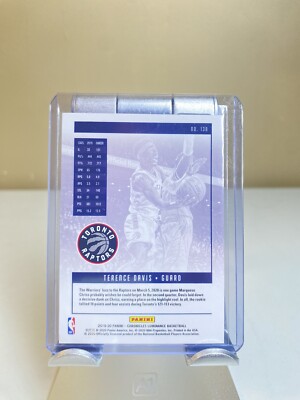 2019-20 Panini Chronicles - Luminance Blue #138 Terence Davis /99