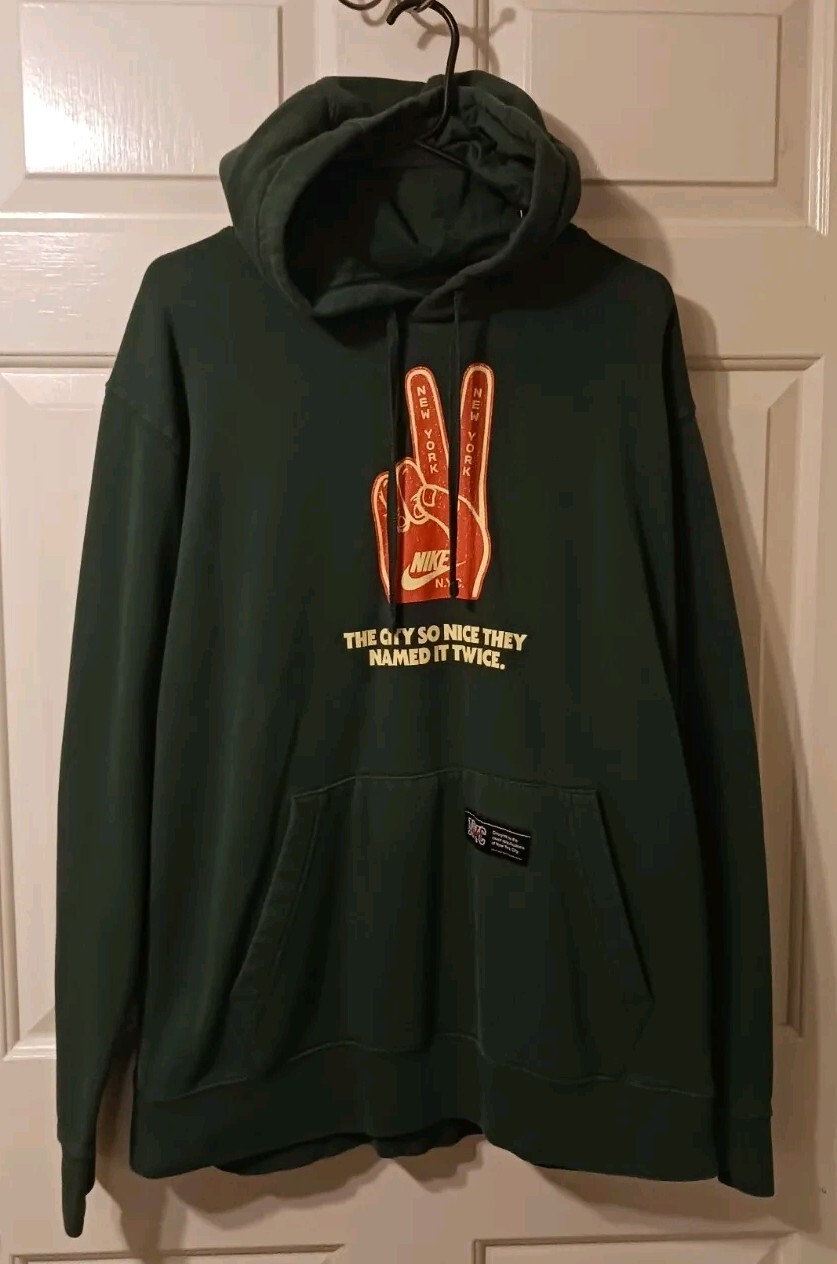 Nike Sportswear NYC New York City Club Fleece Hoodie … Gem