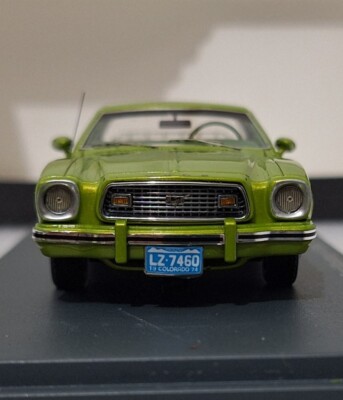 Ford Mustang II Ghia 1974 Light Green Met 1:43 Neo 44760 EXTREMELY