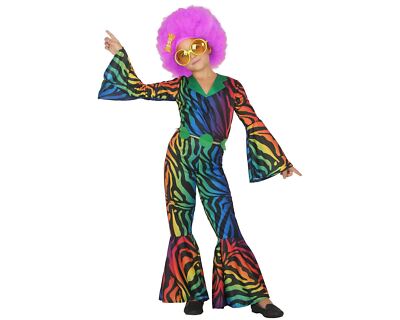 Atosa Jett Super Wings Kostüm – Tunika, Hose, Gesichtsschleier & Flügel, Größe 115-130 Cm (5-6 Jahre), 100% Polyester