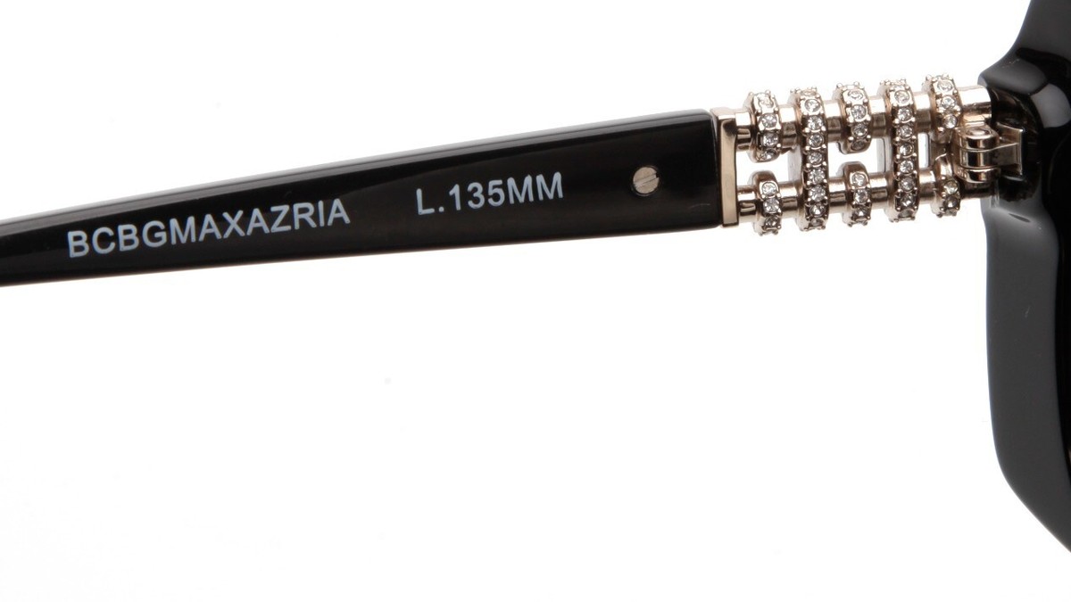 BCBGMAXAZRIA DIVERSION Black Eyeglasses Frame 56-16-135mm B42mm‎ H20613 AVELINE Eyeglasses - BCBG Max Azria Authorized Retailer  main image 3