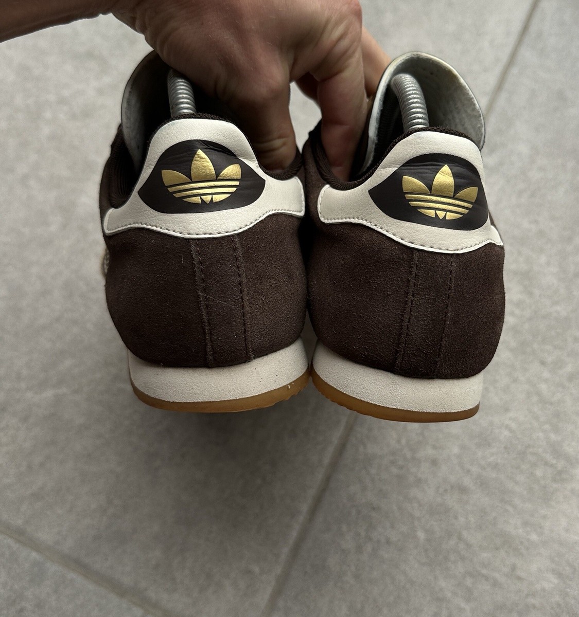 adidas gazelle silver green womens adidas Samba ADV (Dusky Bronze/Core Black/Gum) 10