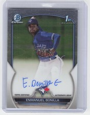 2023 Bowman #CPA-EBO Enmanuel Bonilla Chrome Prospect Autographs