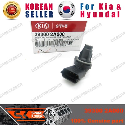 Genuine/OEM 393002A000 SENSOR-CAMSHAFT POSITION(TDC) for Hyundai New Verna 06