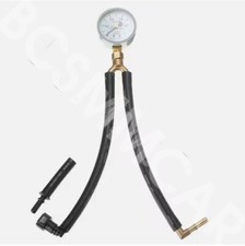Fuel Injection Gauge Pressure Tester Test Kit Accessory Car System Pump Tool Set