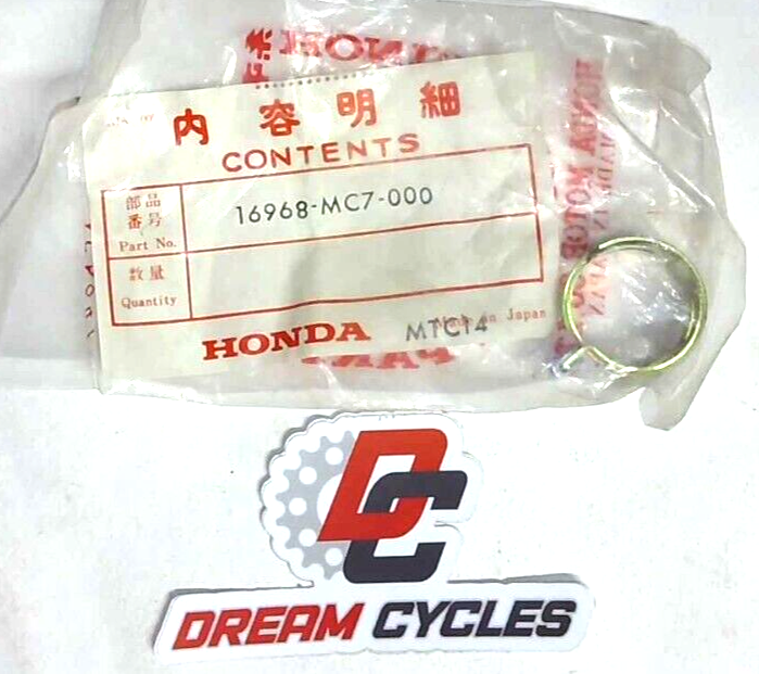 NOS GENUINE Honda 1982-2006 CB Fuel Hose Clip B 16968-MC7-000 New