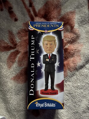 Donald Trump Royal Bobbles Bobblehead Nodder 2016 NEW Sealed