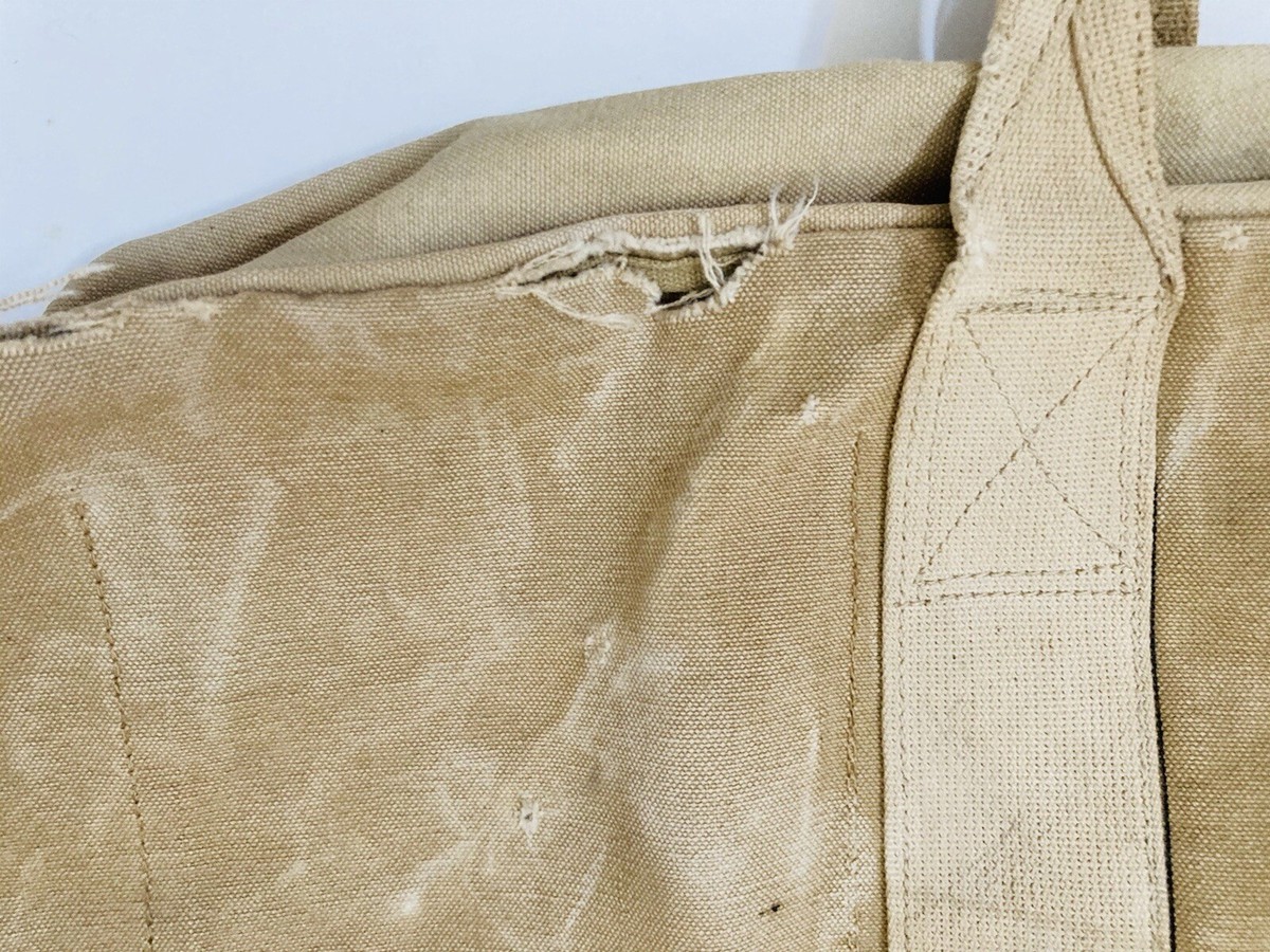 Vintage Aviator's Kit Bag 0158791 W/Talon Zipper Named | eBay
