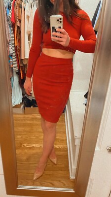 zara crop top and skirt set