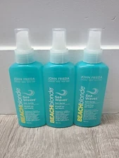 3 x John Frieda Beach Blonde Sea Waves Salt Spray Texturing Spritz