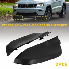 For 2014-2020 Jeep Grand Cherokee Abs Front Bumper Trim Filler Left Right Pair
