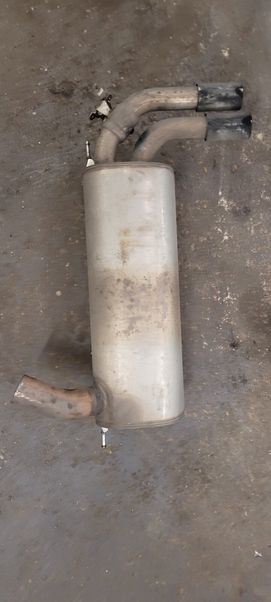 BMW exhaust backbox genuine 3 series f30 7620362 | eBay