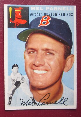 1954 Topps Mel Parnell (Boston Red Sox #40 EX