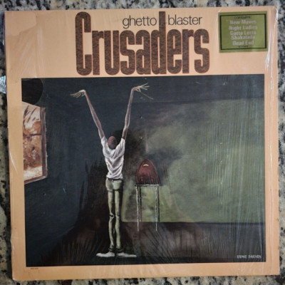 Crusaders ~ Ghetto Blaster ~ 1984 LP MCA Records   MCA-5429 Hype Shrink NM