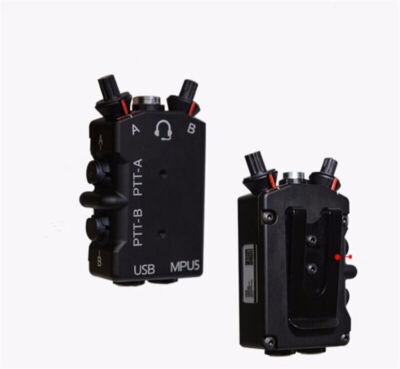 Full Metal FCS CNC MPU5 DUAL PTT Single/Dual Channel Radio