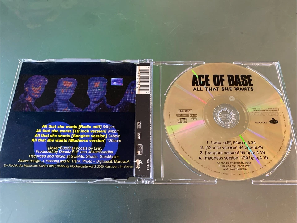 ACE OF BASE MEGA 9 💿LOT UK IMPORT SINGLES!!! All That She Wants, Cruel Summer+ - Image 3 of 4