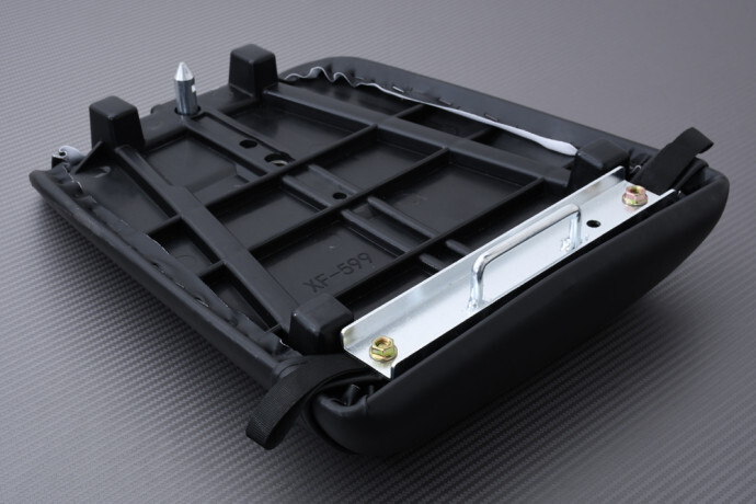 Sellino Posteriore Passeggero Per Suzuki SV 650 N/S (1999-2002) - Compatibile Con Modelli Originali, In ABS Con Imbottitura E Rivestimento Similpelle