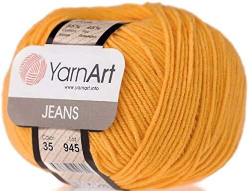 Jeans Sport Yarn 55% Cotton 45% Acrylic 1 Skein 50g 174 Yards-image