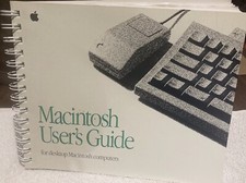 Vintage Official APPLE Macintosh User's Guide for Desktop Mac Computers 1992