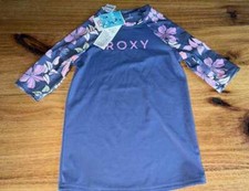 NEW WITH TAGS GIRLS ROXY GARDEN SHORT SLEEVE SUN SHIRT