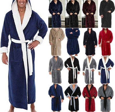 mens teddy bear dressing gown