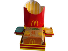Universal Car Fast Food Tray - Cup Holder With Fry Sauce Compartments