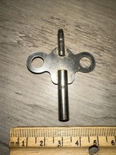 Antique Double-Ended Wind-Up Key Clock Key #7