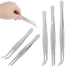 5 Pcs Stainless Steel Tweezers Gardening Accessory Garden Tool Hand Set
