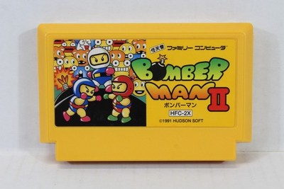 Bomberman II 2 Bomber Man Nintendo FC Famicom NES JP JPN Bomberman II 2 Bomber Man Nintendo FC Famicom NES JP JPN