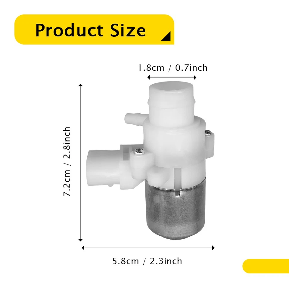 Bomba de fluido limpiaparabrisas limpiaparabrisas para camión Peterbilt 365 387 Kenworth T680 D Foto 3 de 4